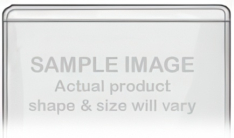 Non Adhesive Pocket: 4" x 6"- Open Short Side
